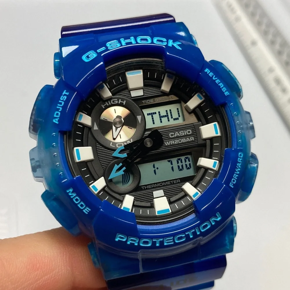 Casio G-Shock GAX-100MSA, new battery, light works, great condition